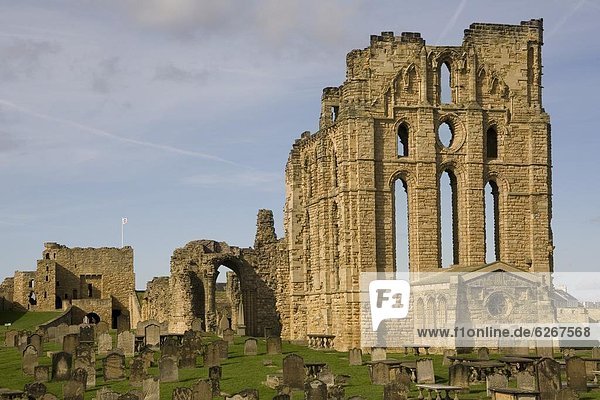 Tynemouth Castle and Priory  Tyne and Wear  England  United Kingdom  Europe