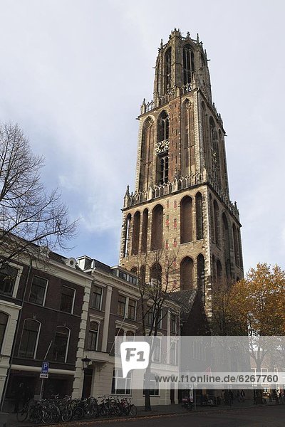 Europa  Kirche  Niederlande  hoch  oben  niederländisch  Utrecht
