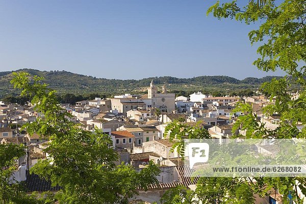 Frauenkloster  Dach  Europa  Ansicht  Mallorca  Balearen  Balearische Inseln  Padua  Spanien