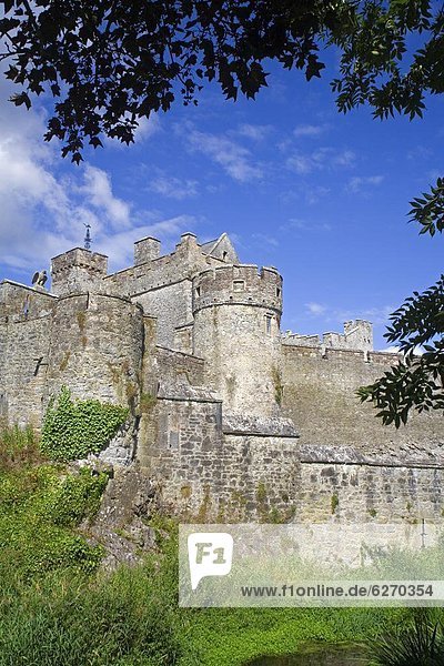 Cahir Castle  Cahir Stadt  Grafschaft Tipperary  Munster  Republik Irland  Europa