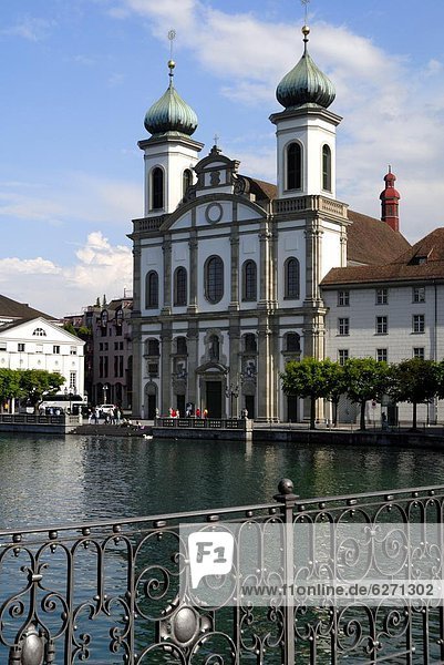 Europa  Jesuitenkirche  Schweiz