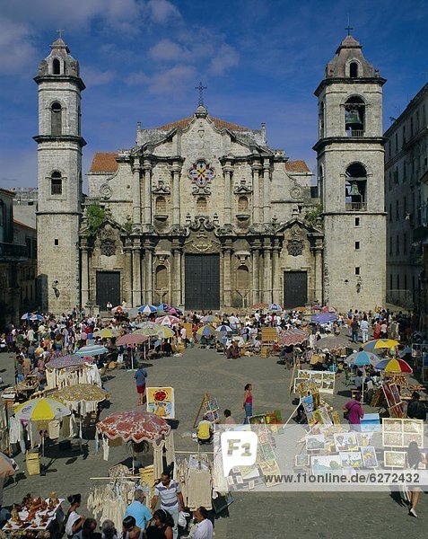 Havanna  Hauptstadt  Kathedrale  Westindische Inseln  Mittelamerika  Kuba
