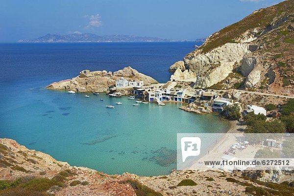 Firopotamos  Milos  Cyclades Islands  Greek Islands  Aegean Sea  Greece  Europe