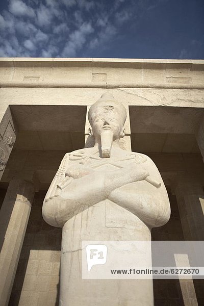 Nordafrika  Statue  UNESCO-Welterbe  Afrika  Ägypten  Tal der Könige