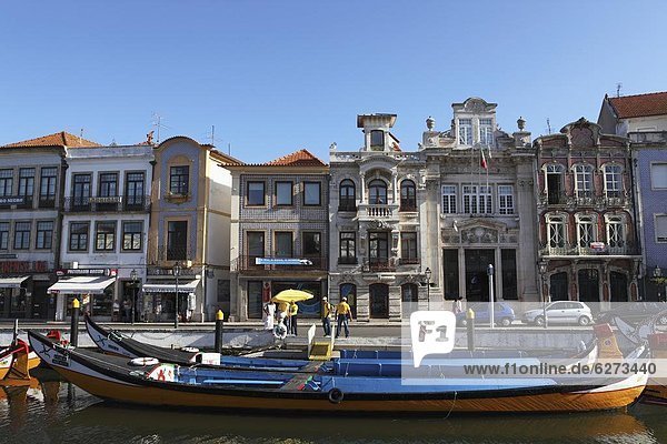 Europa  Lifestyle  Gebäude  Boot  Kunst  Dock  vorwärts  Mittelpunkt  Aveiro  Portugal