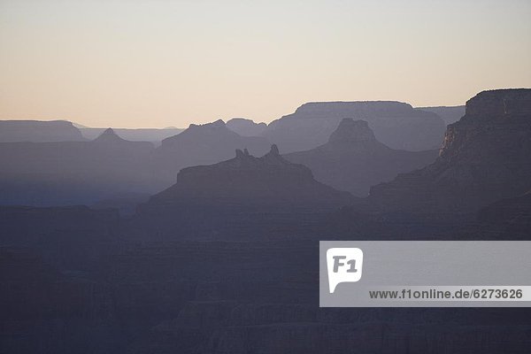 Grand Canyon  UNESCO World Heritage Site  Arizona  United States of America  North America