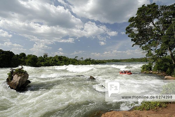 Itanda Falls  Victoria Nile  Uganda  East Africa  Africa
