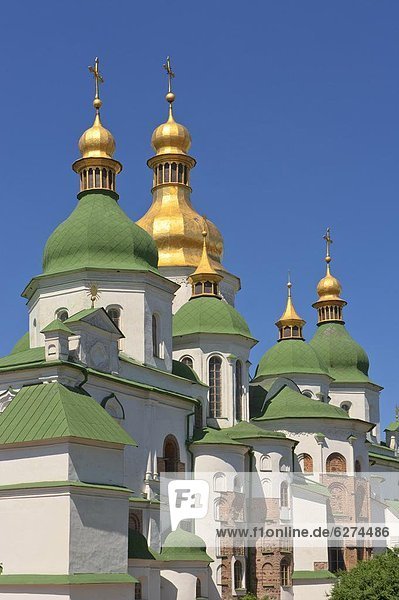 St. Sophia Cathedral Complex  UNESCO World Heritage Site  Kiev  Ukraine  Europe