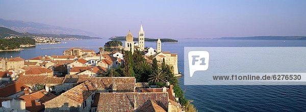 Mittelalter  Europa  Stadt  Ansicht  Glocke  Kroatien  Dalmatien  Rab
