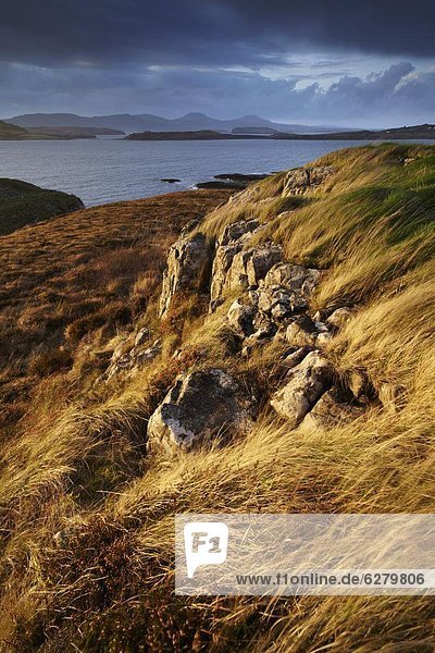 Europa  Großbritannien  Ansicht  zeigen  See  Isle of Skye  Schottland