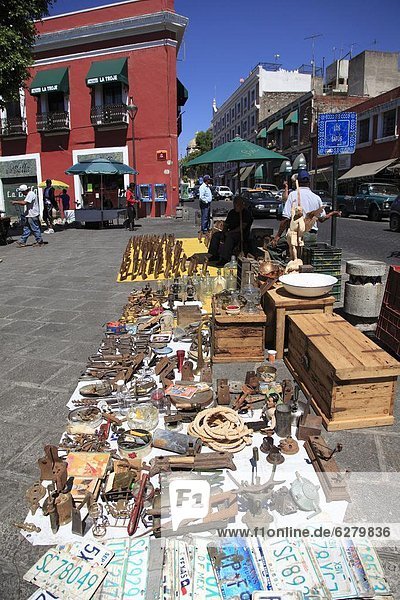 Antiquität  Nordamerika  Mexiko  UNESCO-Welterbe  Floh  Markt