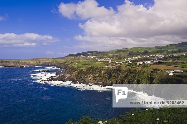 zwischen  inmitten  mitten  Europa  Küste  Atlantischer Ozean  Atlantik  Azoren  Portugal  Terceira