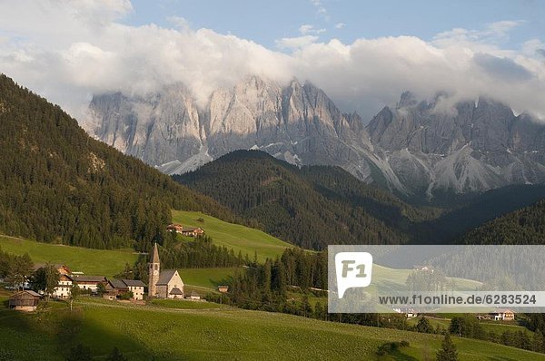 Santa Maddalena  Funes-Tal (Villnoss)  Dolomiten  Trentino-Südtirol  Südtirol  Italien  Europa