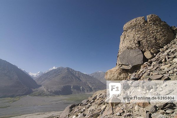 Ansicht  Festung  Afghanistan  Zentralasien