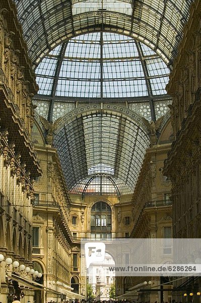 Vittorio Emanuele's Galerie  Mailand  Lombardei  Italien  Europa