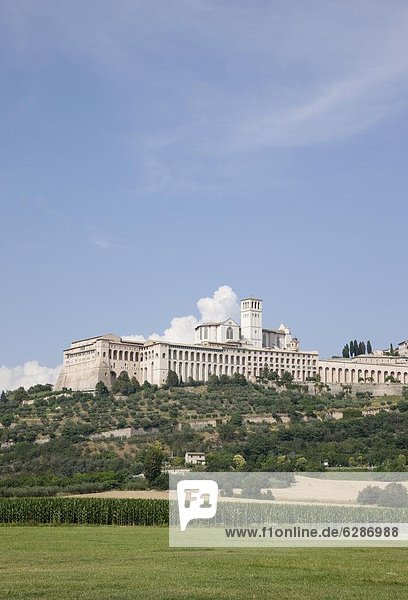 Europa  Kathedrale  UNESCO-Welterbe  Assisi  Italien  Umbrien