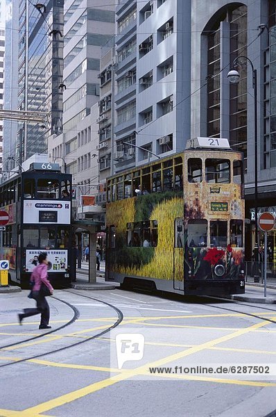 Straßenbahn China Asien Hongkong