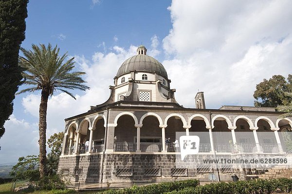 Church of the Beatitudes  Galilee  Israel  Middle East