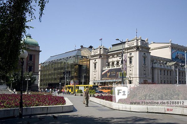 Belgrad  Hauptstadt  Europa  Quadrat  Quadrate  quadratisch  quadratisches  quadratischer  Serbien