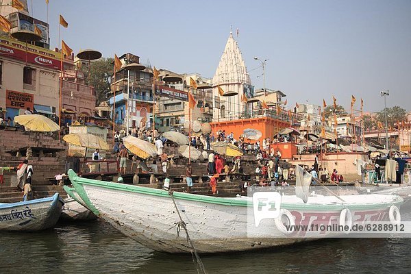 ghat  Asien  Indien  Uttar Pradesh  Varanasi