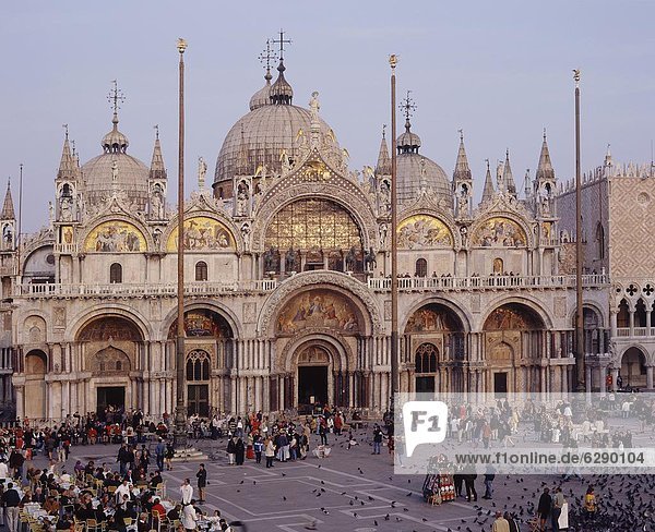 St. Mark's Basilica  Venice  UNESCO World Heritage Site  Veneto  Italy  Europe