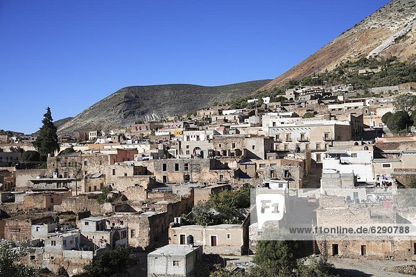 Stadt  Tourist  Nostalgie  Nordamerika  Mexiko  Silber  Bergwerk  Grube  Gruben