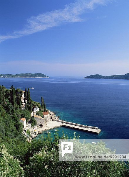 Hafen  Europa  Küste  Ansicht  Kroatien  Dalmatien