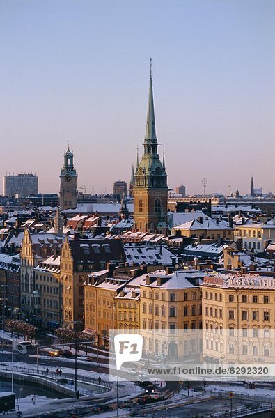 Stockholm Hauptstadt Europa Skandinavien Schweden