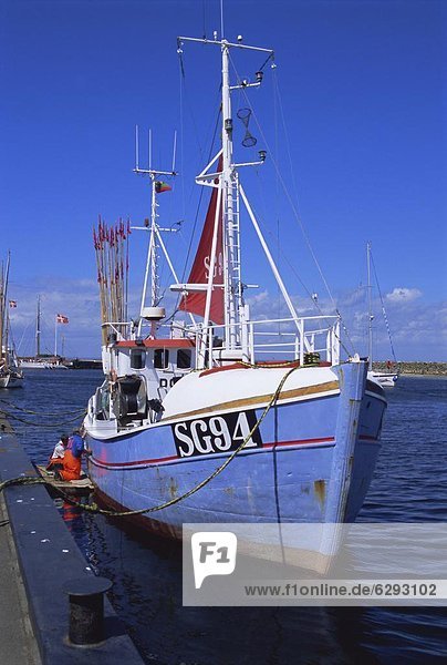 Europa  Dänemark  Fischerboot  Skandinavien