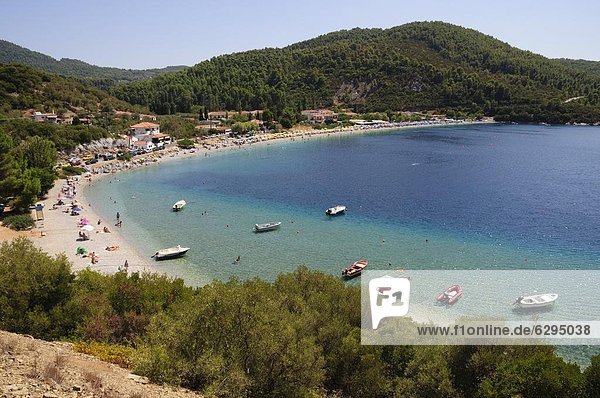 Panormos Beach  Skopelos  Sporades Inseln  griechische Inseln  Griechenland  Europa