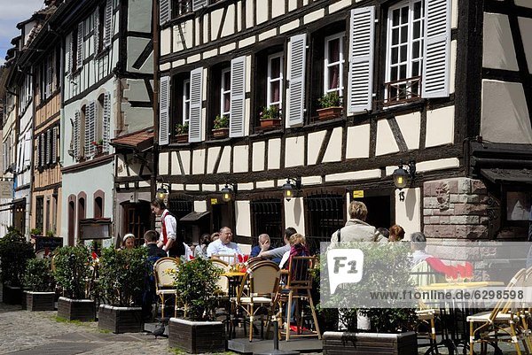 Frankreich Europa Restaurant Elsass Straßburg