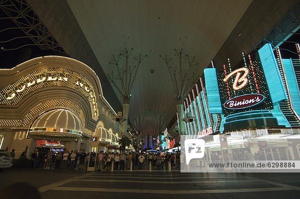 Vereinigte Staaten von Amerika  USA  Anschnitt  Nordamerika  Nevada  Las Vegas  alt  Fremont Street
