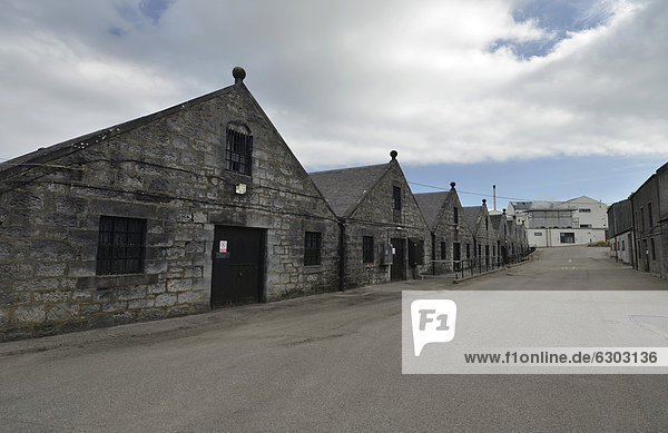 The disused Clynelish distillery in Brora  Sutherland  Scotland  United Kingdom  Europe