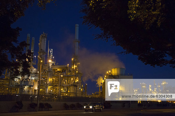 Von BP betriebene Ölraffinerie  Wilmington  Kalifornien  USA