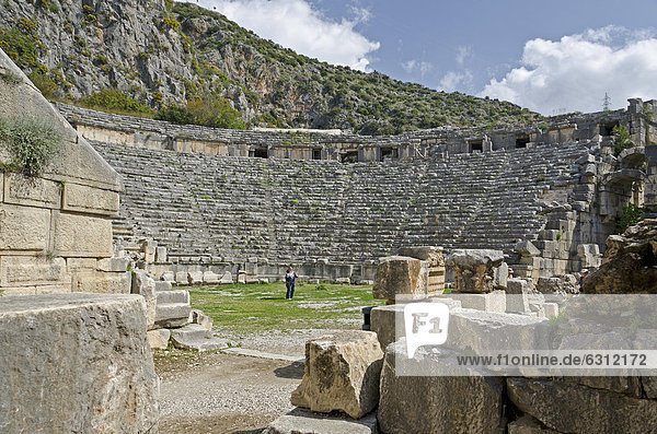Antikes Römisches Theater in Myra  Türkei