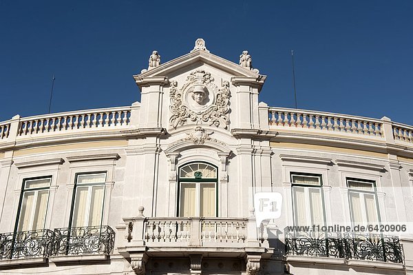 Lissabon  Hauptstadt  Fassade  Europa  Belem  Portugal