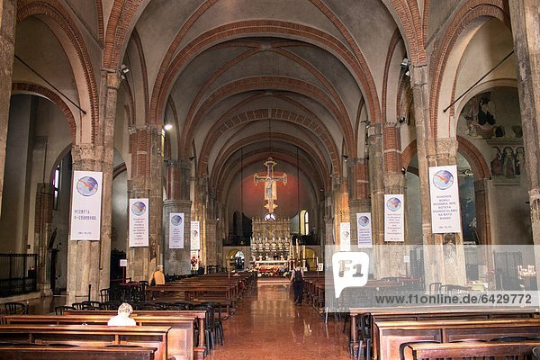 Italy  Lombardy  Milan  Sant'Eustorgio church indoor