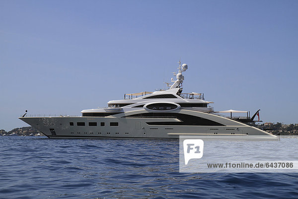 'Motor yacht ''Ace'' by shipyard Luerssen Yachts  length 87.0m  built in 2012m at Cap Ferrat  CÙte d'Azur  France  Mediterranean  Europe'