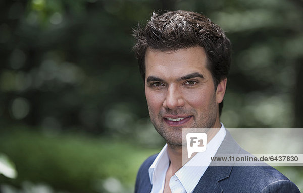'Actor Moritz Tittel at a photo call for the TV soap ''Sturm der Liebe'' in Munich  Bavaria  Germany  Europe'