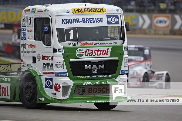 Truck beim Truck-Grand-Prix 2012  Nürburgring  Rheinland-Pfalz  Deutschland  Europa