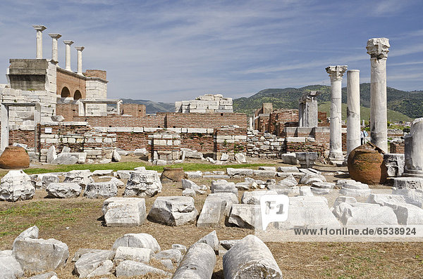 Ruine der Johanniskirche  Selcuk  Türkei