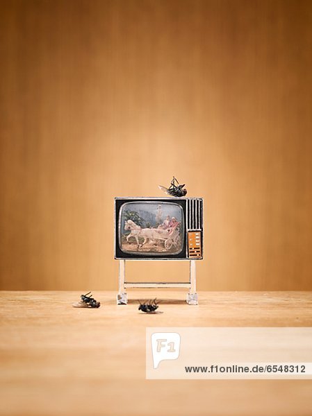 Modell Fernsehen Miniatur
