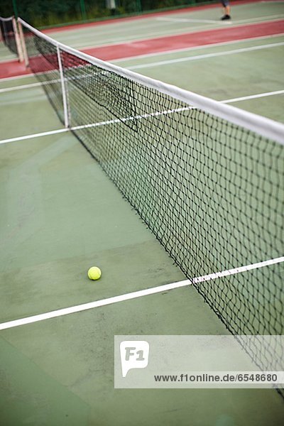 hoch  oben  Netz  Ansicht  Flachwinkelansicht  Ball Spielzeug  Winkel  Tennis