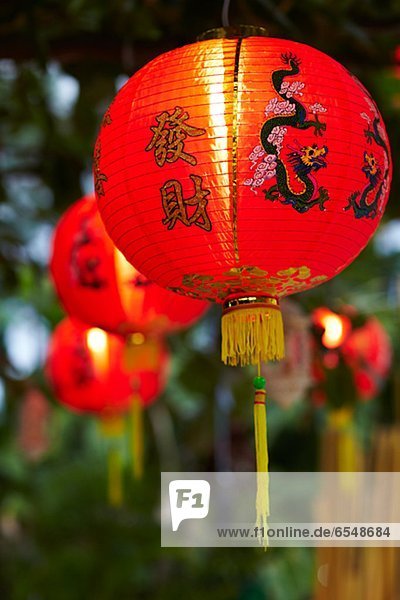 hängen  chinesisch  Laterne - Beleuchtungskörper