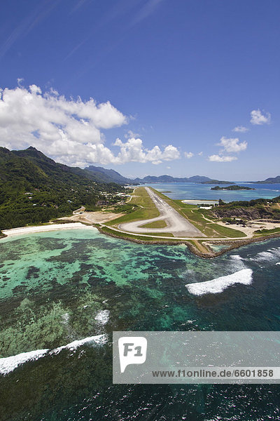 Internationaler Flughafen auf Mahe  Seychellen  Afrika  Indischer Ozean