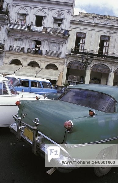 Classic Cars On A Street In Havana