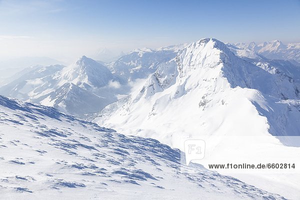Ennstal Alps in winter Upper Austria Austria