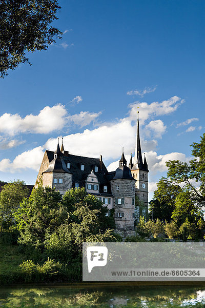 Schloss Ahorn in Ahorn bei Coburg  Bayern  Deutschland  Europa
