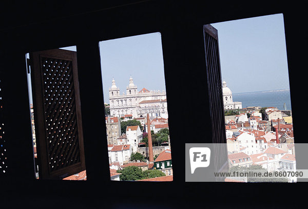 Lissabon  Hauptstadt  Stadtansicht  Stadtansichten  Fenster