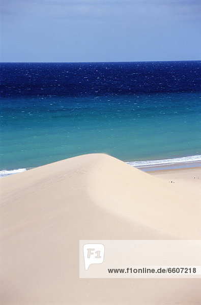 Sand Dunes On The Beach  Canary Islands